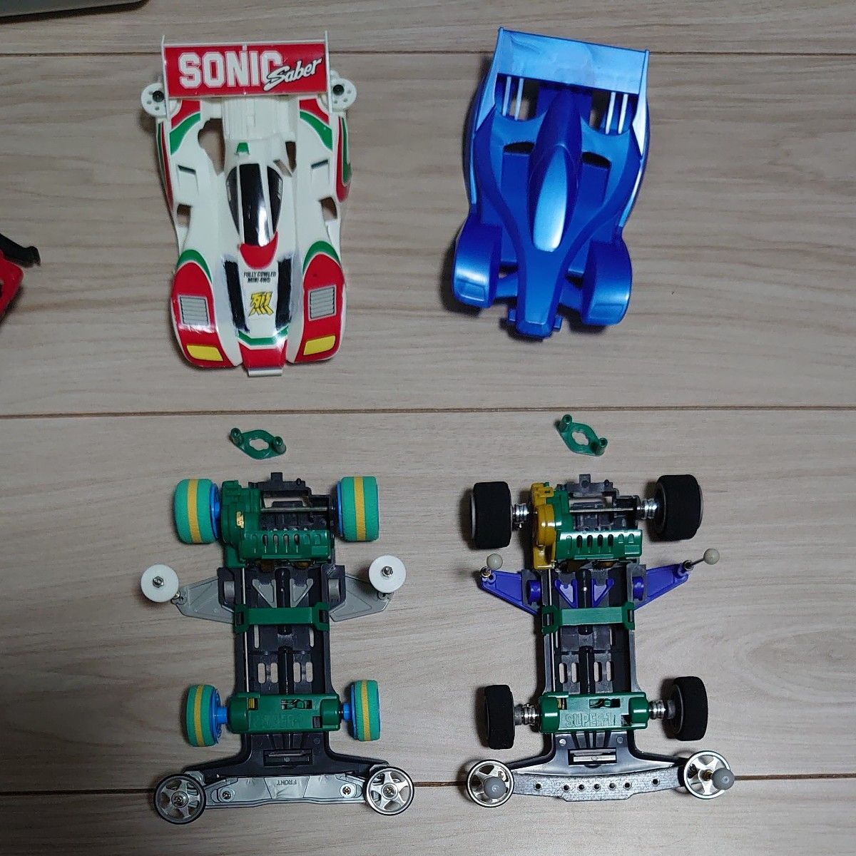 ミニ四駆 ボックス グレードアップパーツ ジャンク まとめ売り｜Yahoo