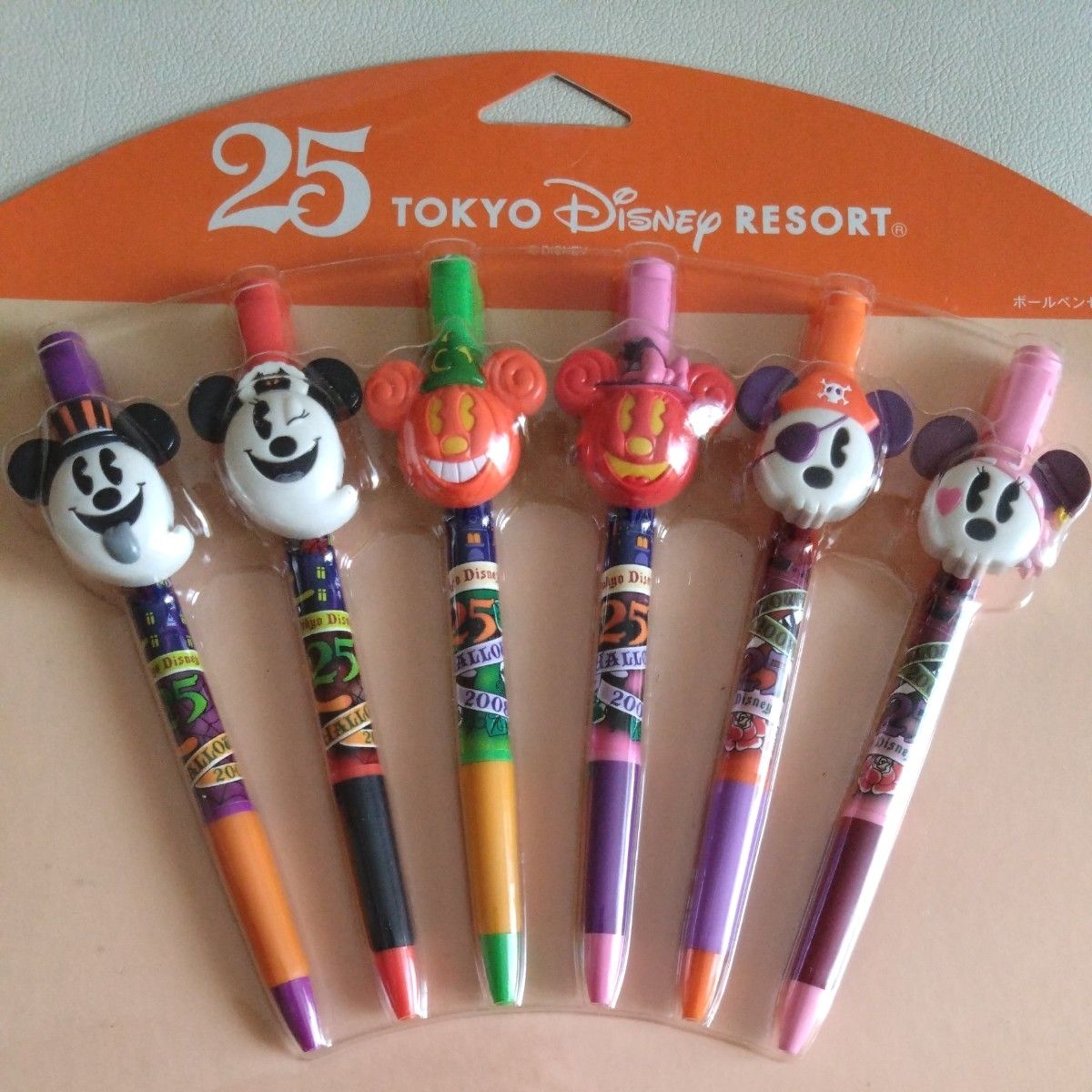 東京ディズニーリゾート ディズニーランド25周年ハロウィンボールペン