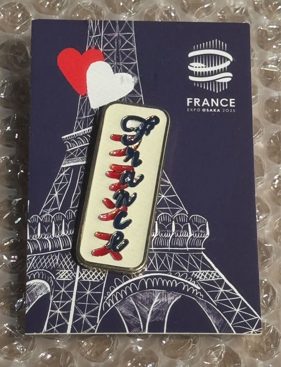 フランス館大阪関西万博 EXPO OSAKA 2025 ピンバッジ 大阪関西万博