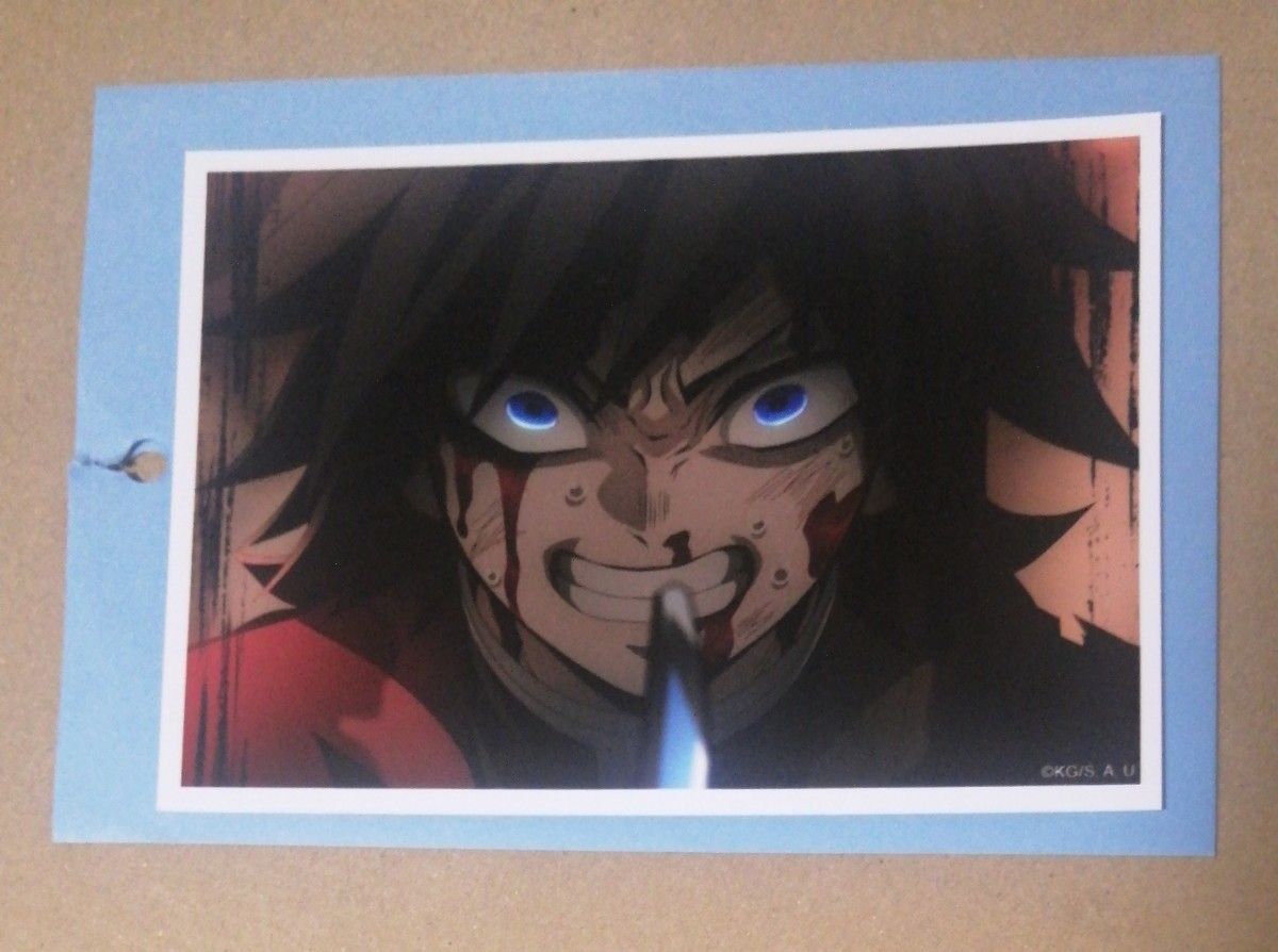 鬼滅の刃 場面写ブロマイド 義勇 第1話 鬼滅の刃 ufotable cafe 場面写