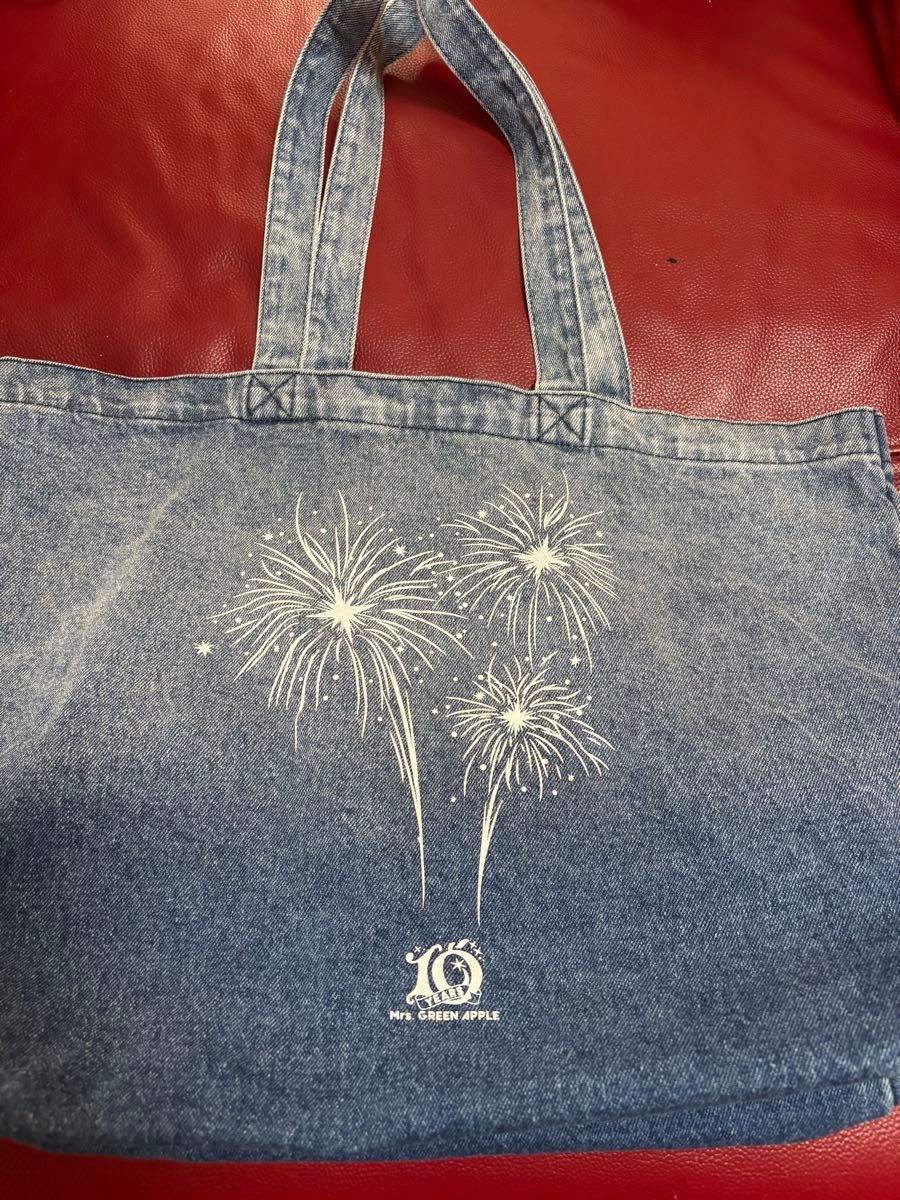 Mrs.GREEN APPLE FJORD デニムトートバッグ&シャボン玉 FJORD デニム