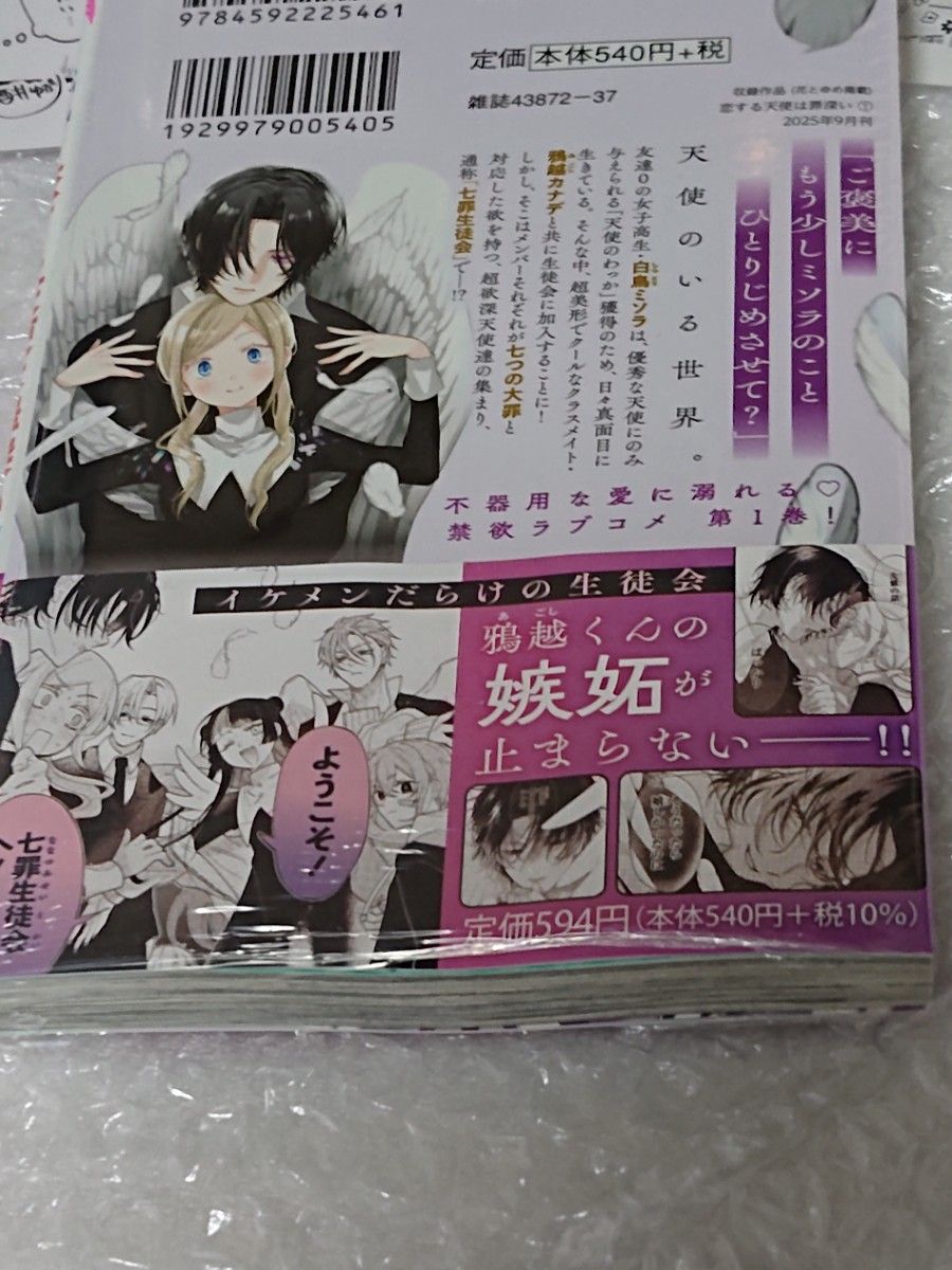 1 【初版 新品 シュリンク 帯あり】 恋する天使は罪深い 1巻 アクスタ