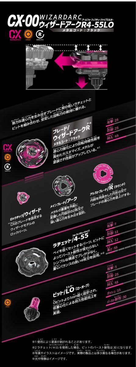 ウィザードアークR4-55LO メタルコートブラック｜Yahoo!フリマ（旧