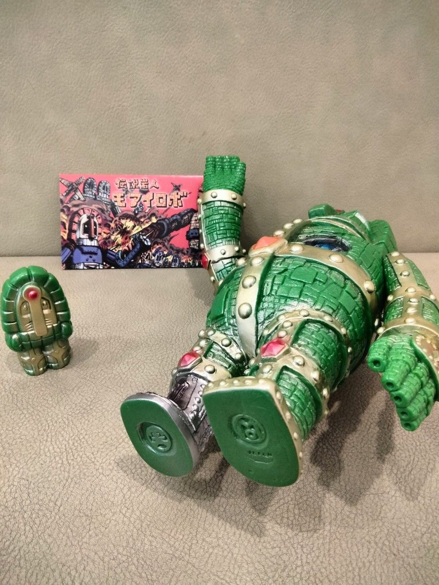 ソフビ monstock Gモアイロボ ① izumonster 安楽安作 ソフビ monstock