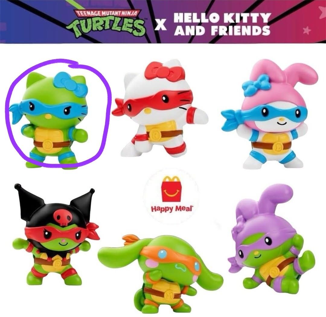 新品】サンリオ×タートルズ ハッピーミール アメリカ限定 12種類フル