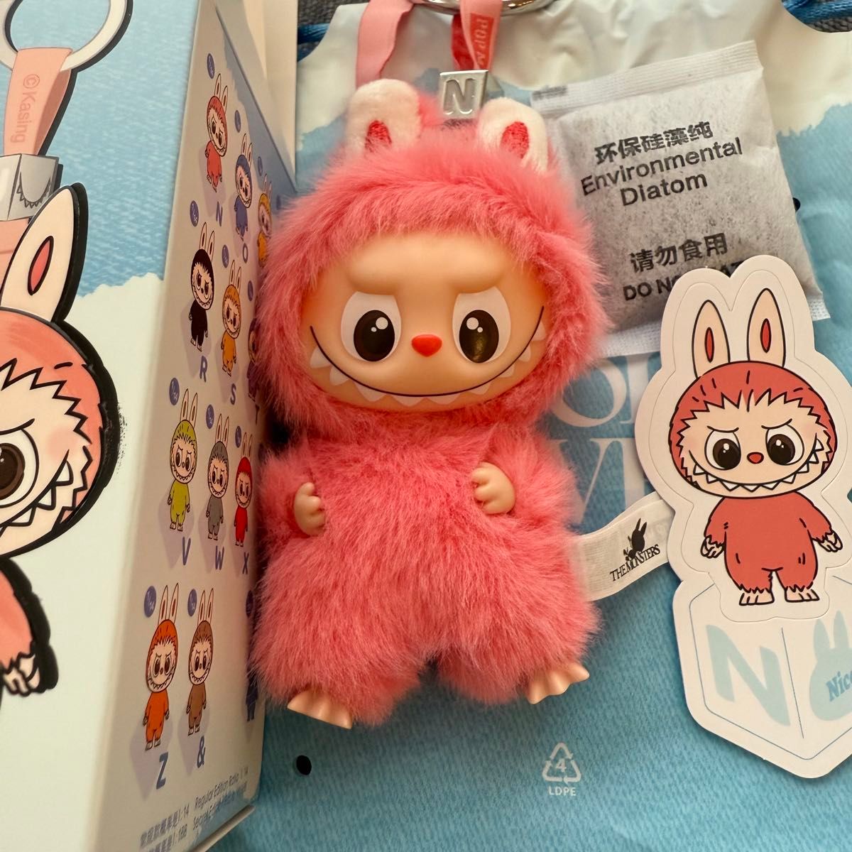 ラブブ PIN FOR LOVE ピンフォーラブ イニシャル（N〜＆）アソート