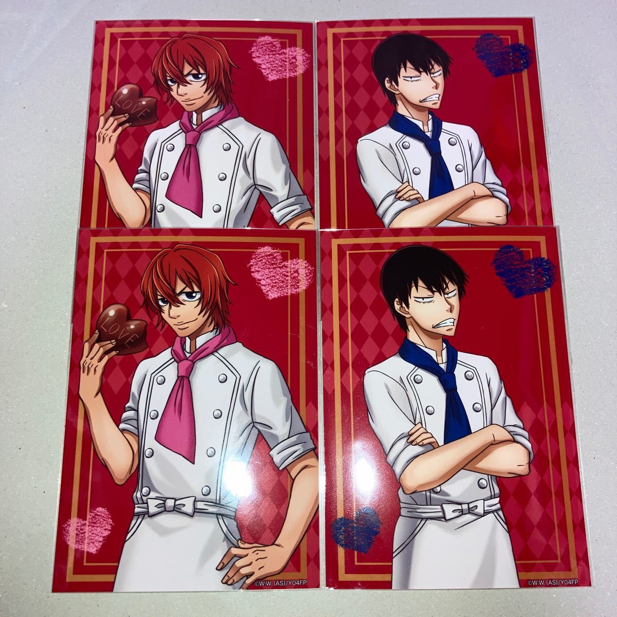 弱虫ペダル ブロマイド バレンタイン 新開隼人 荒北靖友｜Yahoo!フリマ