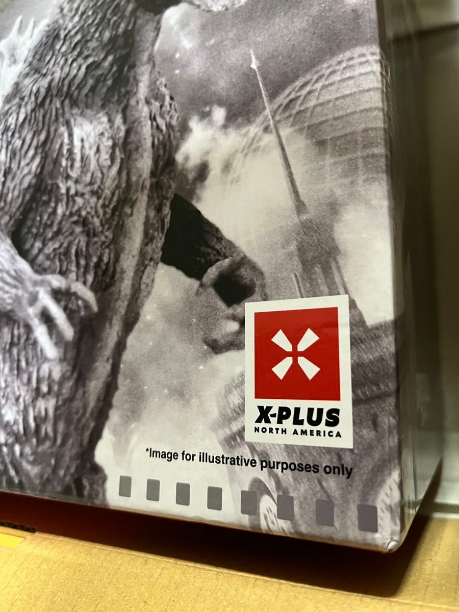 北米限定 X-PLUS ゴジラ195454 雛形 東宝怪獣大戦争シリーズ 北米限定