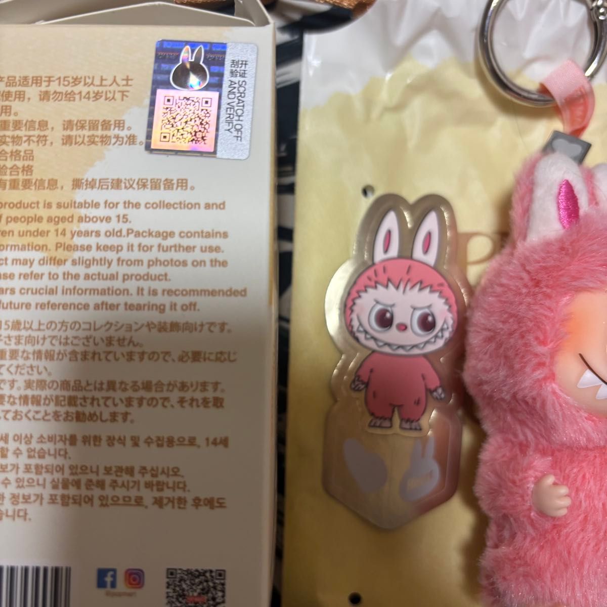 正規品】ハート シークレット ラブブ LABUBU PIN FOR LOVE シリーズ