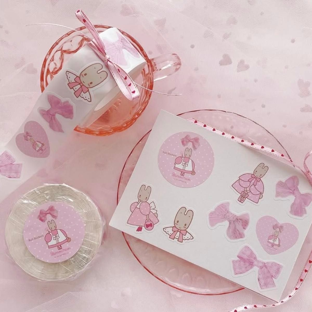 fancy sanrio 伊勢丹 aromanticロールシール マロンクリーム ARomantic