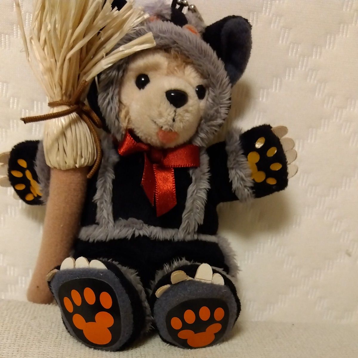 美品 ダッフィー ハロウィン Duffy 25周年 ぬいば ぬいぐるみバッジ