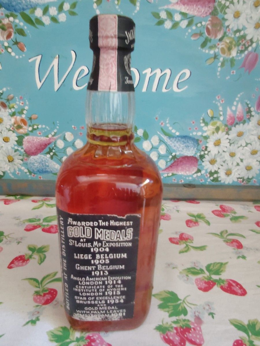 古酒 ジャックダニエル Old No 7 45度 オールドボトル 赤紙封印 45度