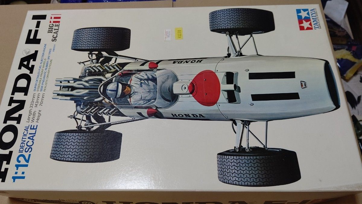 タミヤ 1/12 ホンダ F-1 ビッグスケールシリーズ プラモデル 未組立