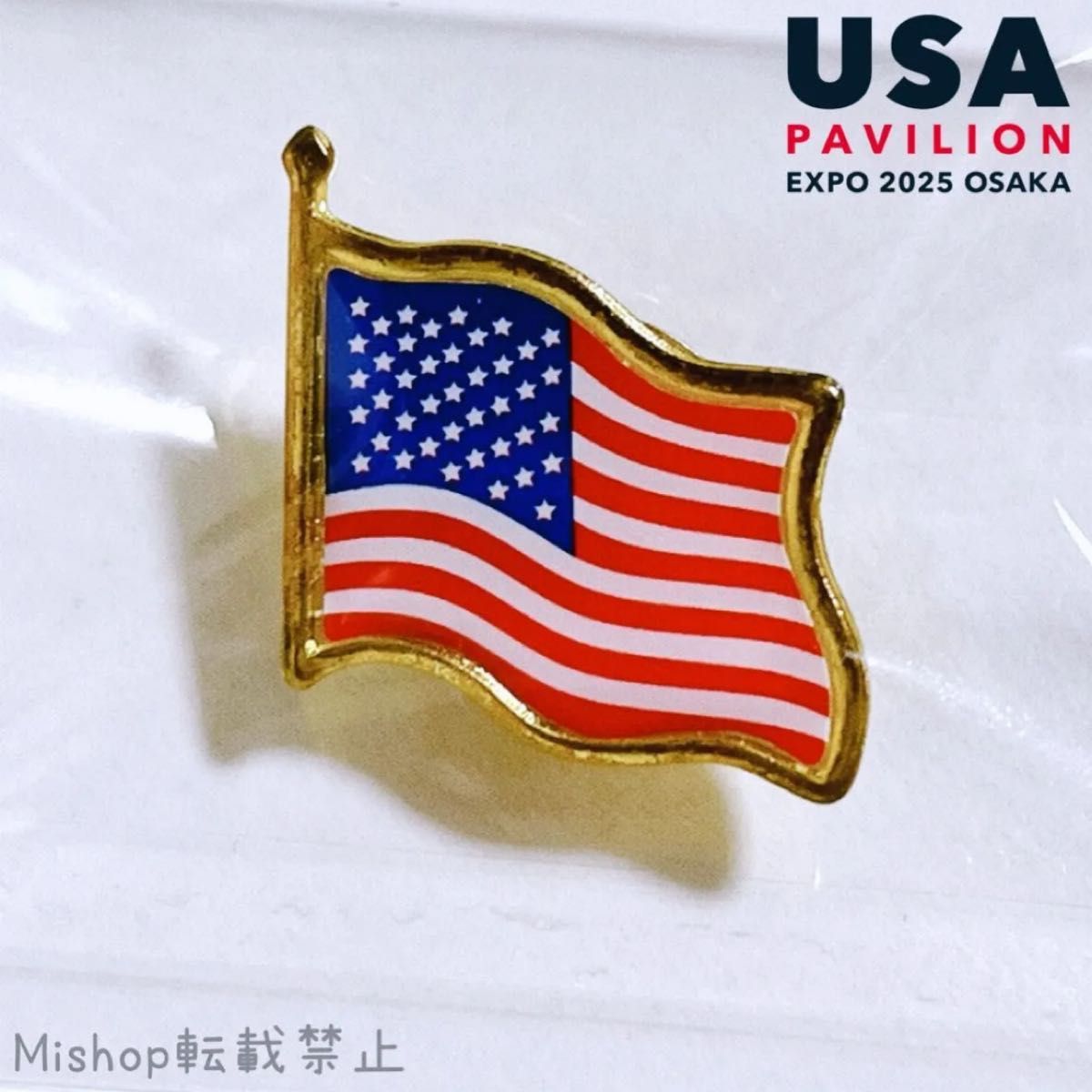 MGM USA Pavilion EXPO 2025 大阪 ピンバッジ MGM USA Pavilion EXPO