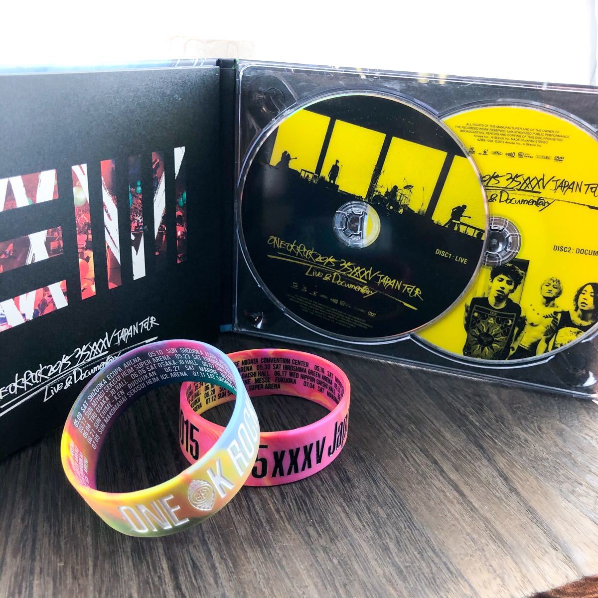 ONE OK ROCK 35xxxv JAPAN TOUR ラバーバンド 2点｜Yahoo!フリマ（旧