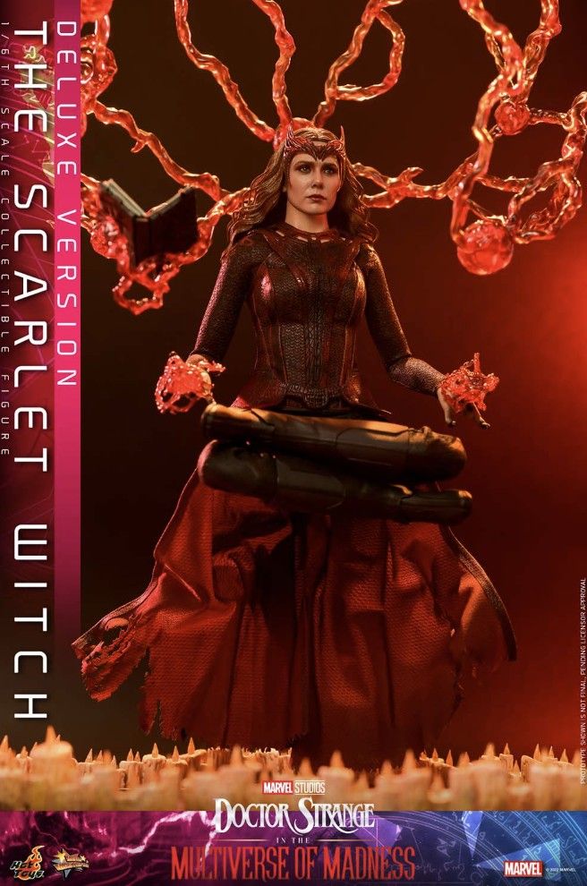 スカーレット・ウィッチ ホットトイズDX版 植毛仕様！『アベンジャーズ