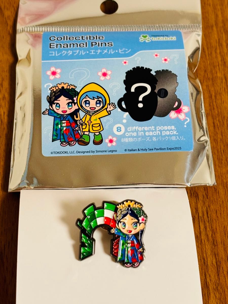 激レア 入手困難 大阪関西万博 イタリア パビリオン 限定 ピンバッジ