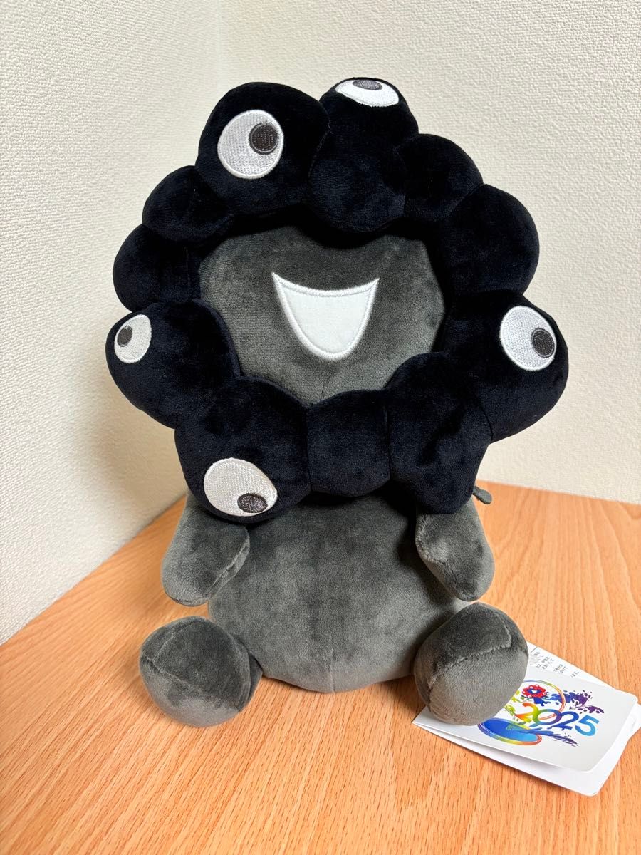 新商品】新品タグ付き 大阪関西万博 お手玉風 黒ミャクミャク