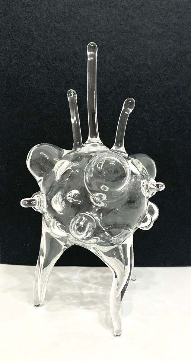 ボヘミアン ガラス レネ オブジェ チェコ 新品 大阪万博 限定 チェコ館