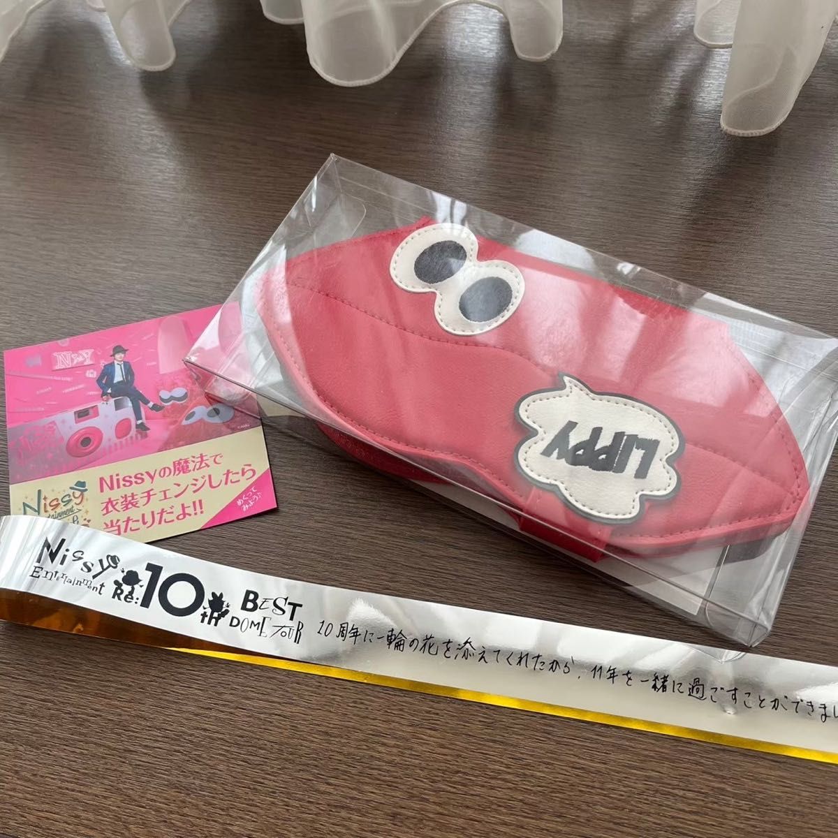 新品未開封】Nissy スマホケース Lippy ブマホケース ツアーグッズ