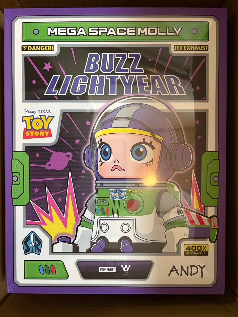 MEGA SPACE MOLLY 400% BUZZ LIGHTYEAR