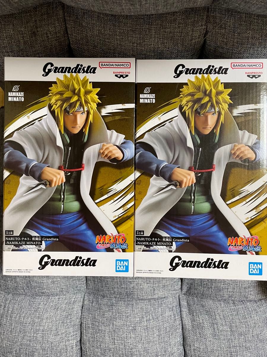 NARUTO 波風ミナト はたけカカシ グランディスタ フィギュア 2体セット
