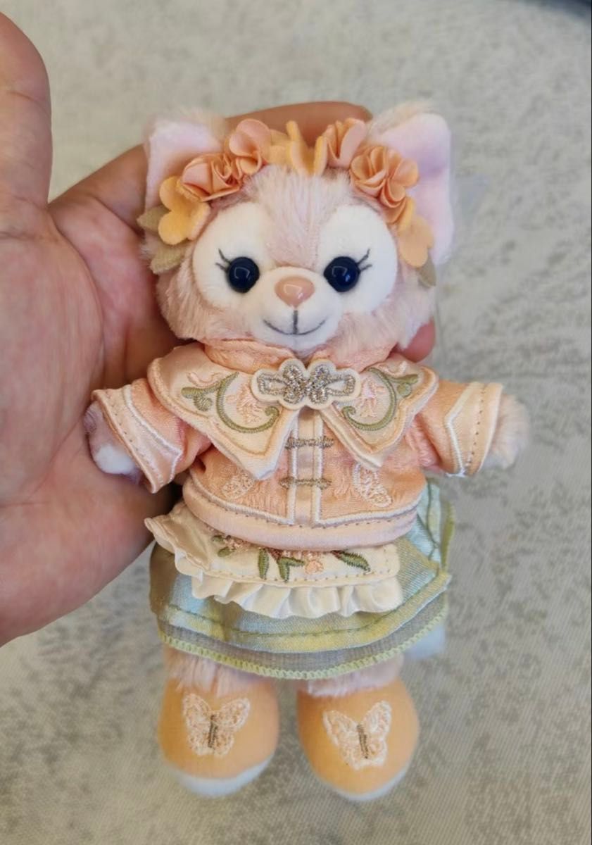 上海ディズニーランド 激レア リーナベル キーチェーン 購入権当選品