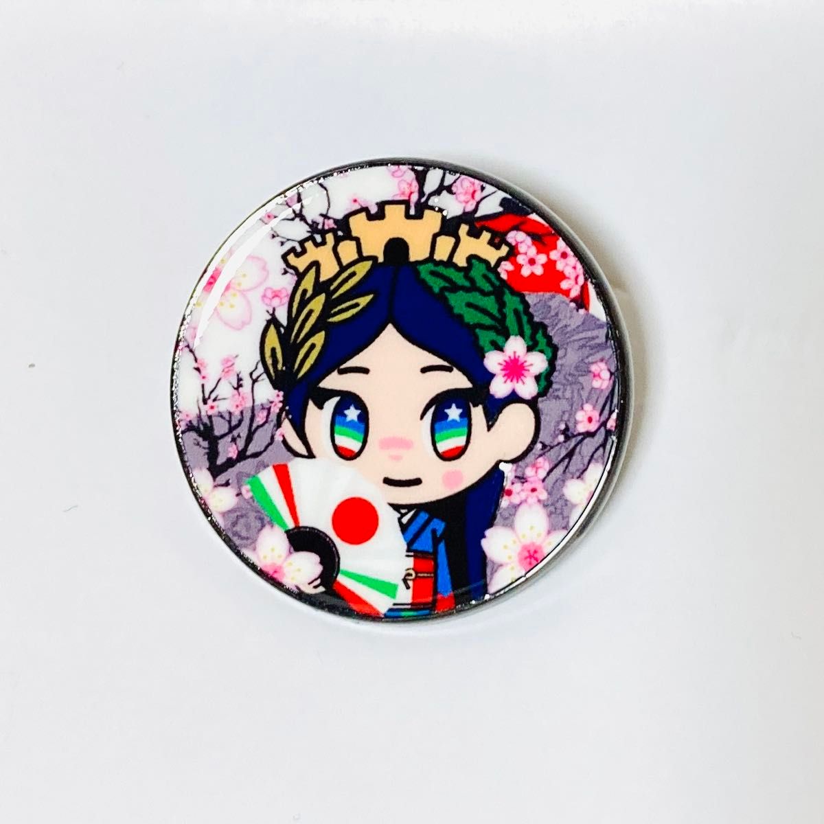 イタリア館入館者限定 イタリアちゃん ピンバッジ コレクタブル