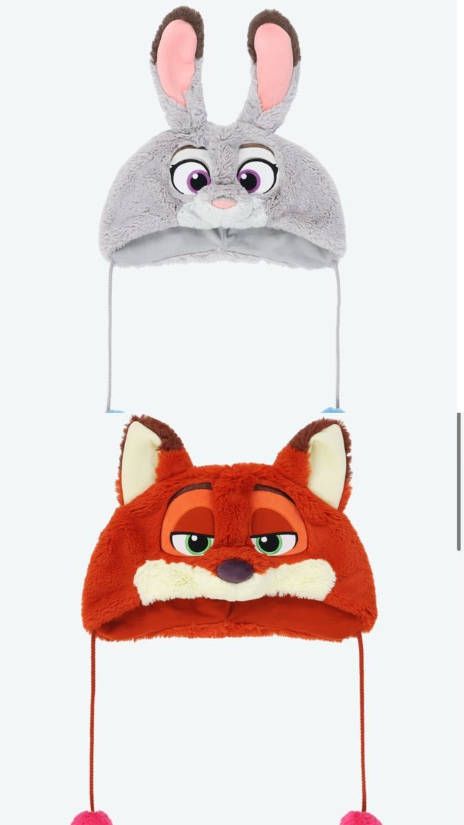 新品未使用ダグ付き ディズニー ズートピア ニック ジュディ ファン