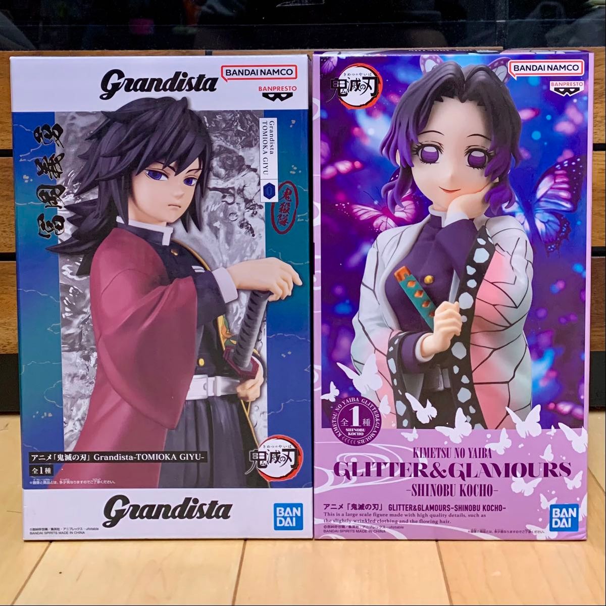 鬼滅の刃 冨岡義勇 胡蝶しのぶ 栗花落カナヲ Grandista 24点 鬼