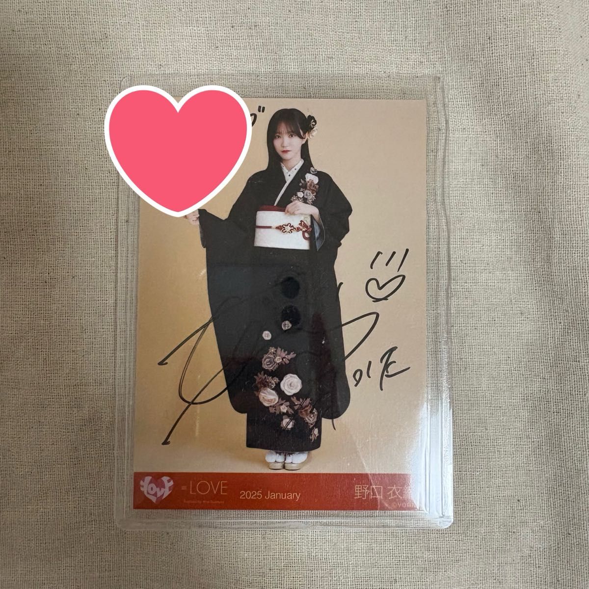 野口衣織 直筆｜Yahoo!フリマ（旧PayPayフリマ）