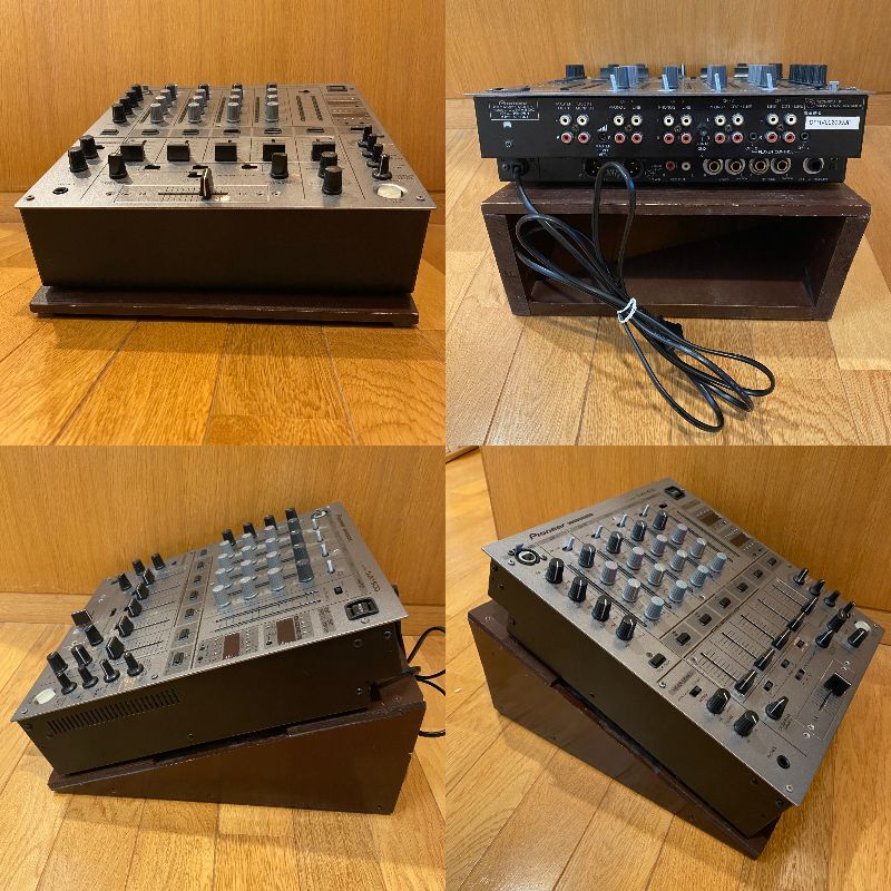 Pioneer DJM-600 DJM600 パイオニア DJ ミキサー 4ch アナログ 傾斜を