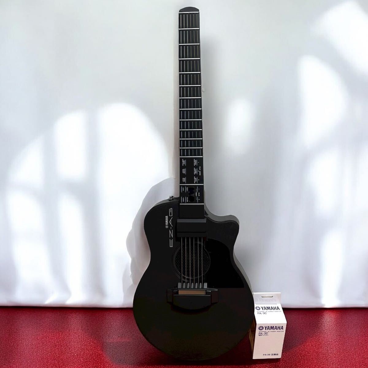 送料無料 美品 YAMAHA ヤマハ EZ-AG ブラック イージーギター エレキ