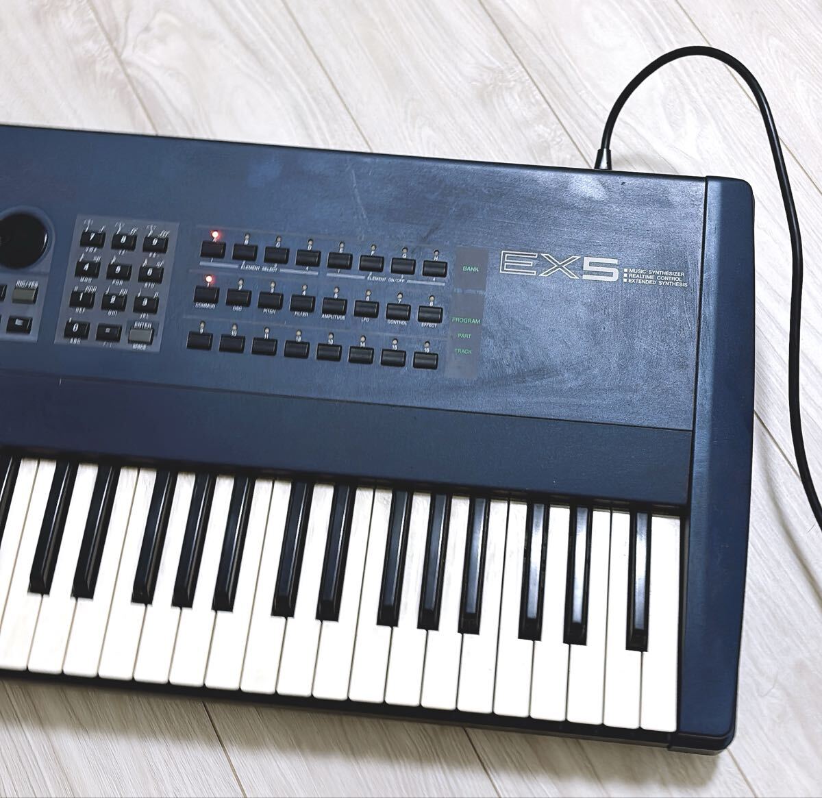 元箱あり・YAMAHA EX5 シンセサイザー FS鍵盤 76鍵