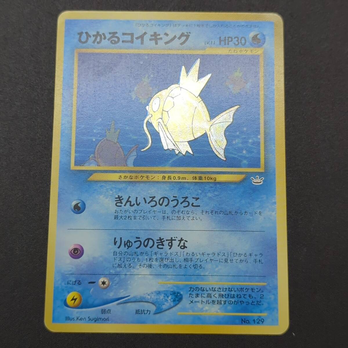 ひかるコイキング ポケモンカード 旧裏 ひかるコイキング 旧裏 【公式