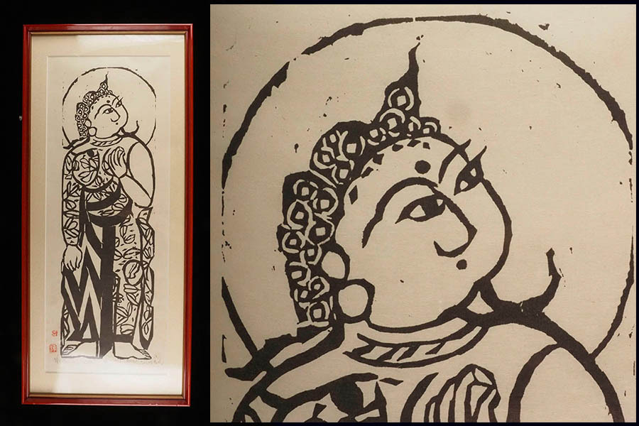 貴重一点物マークコスタビMARK KOSTABI 和紙に直筆デッサン1986 貴重