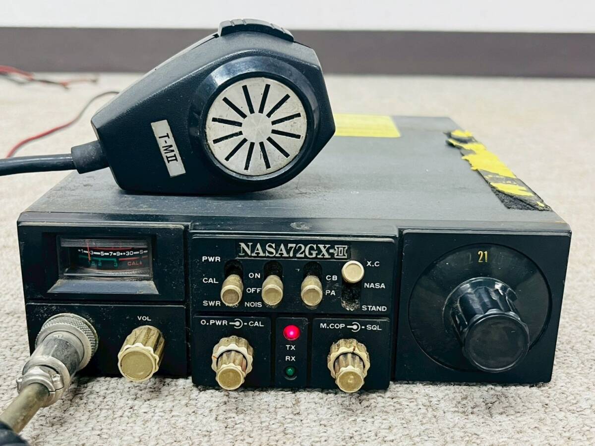 B◇通電OK◇NASA ナサ NASA72GX-II CB無線 無線器 アマチュア無線 T