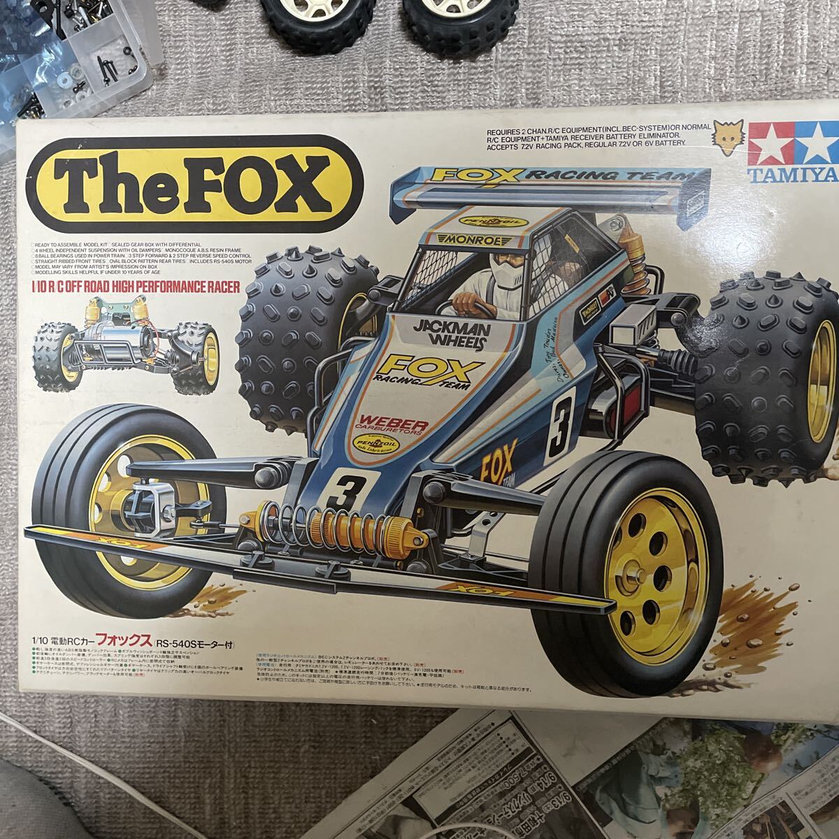 タミヤ FOX 1⁄10 (当時物) タミヤ FOX 1⁄10 (当時物) タミヤ FOX 1⁄10 (