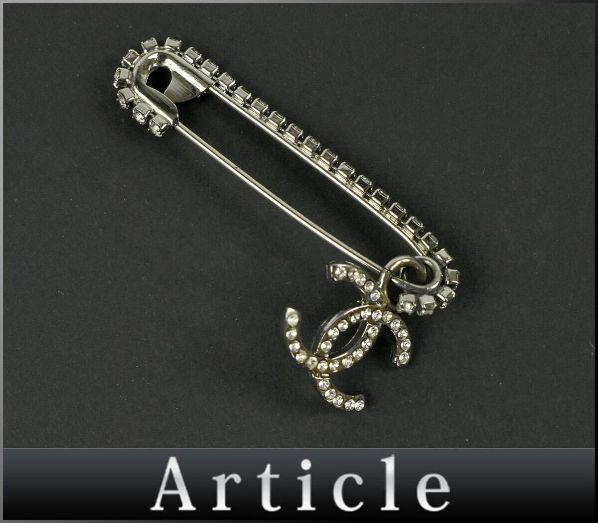 シャネル CHANEL ヴィンテージ ココマーク 1107 チェーンモチーフ