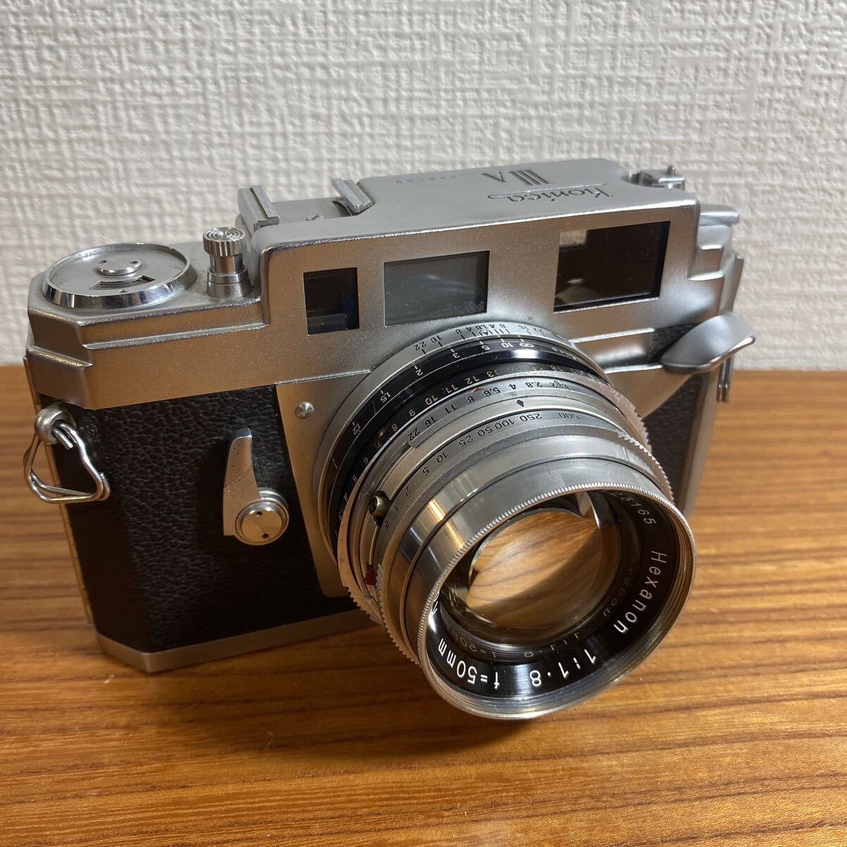 Konicaコニカ IIIA Hexanon 50mm F1.8 整備済1 Konica コニカ IIIA