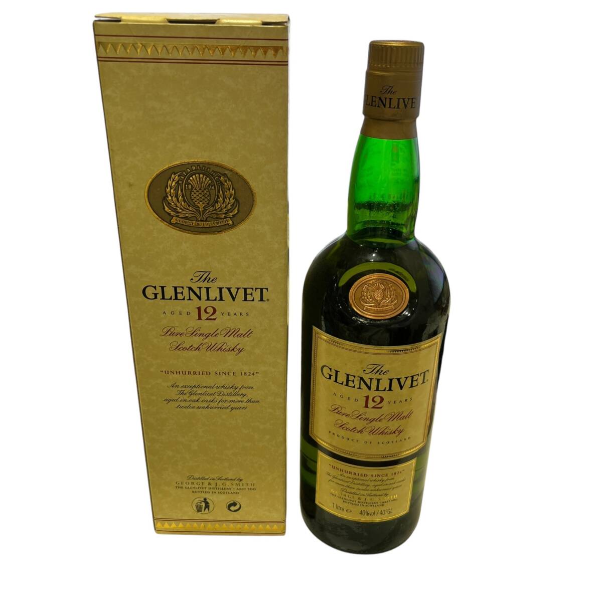 GLENLIVET グレンリベット 12年 ピュア シングルモルト 750ml 43% 未開
