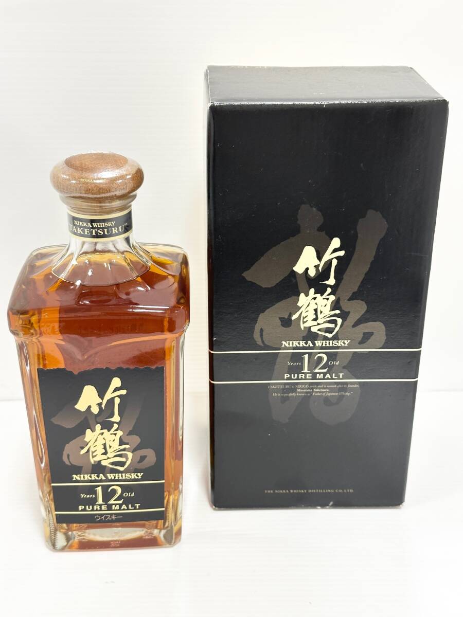 NIKKA ニッカ 竹鶴 12年 ピュアモルト 未開栓 箱付き 未開栓NIKKA ニッカ