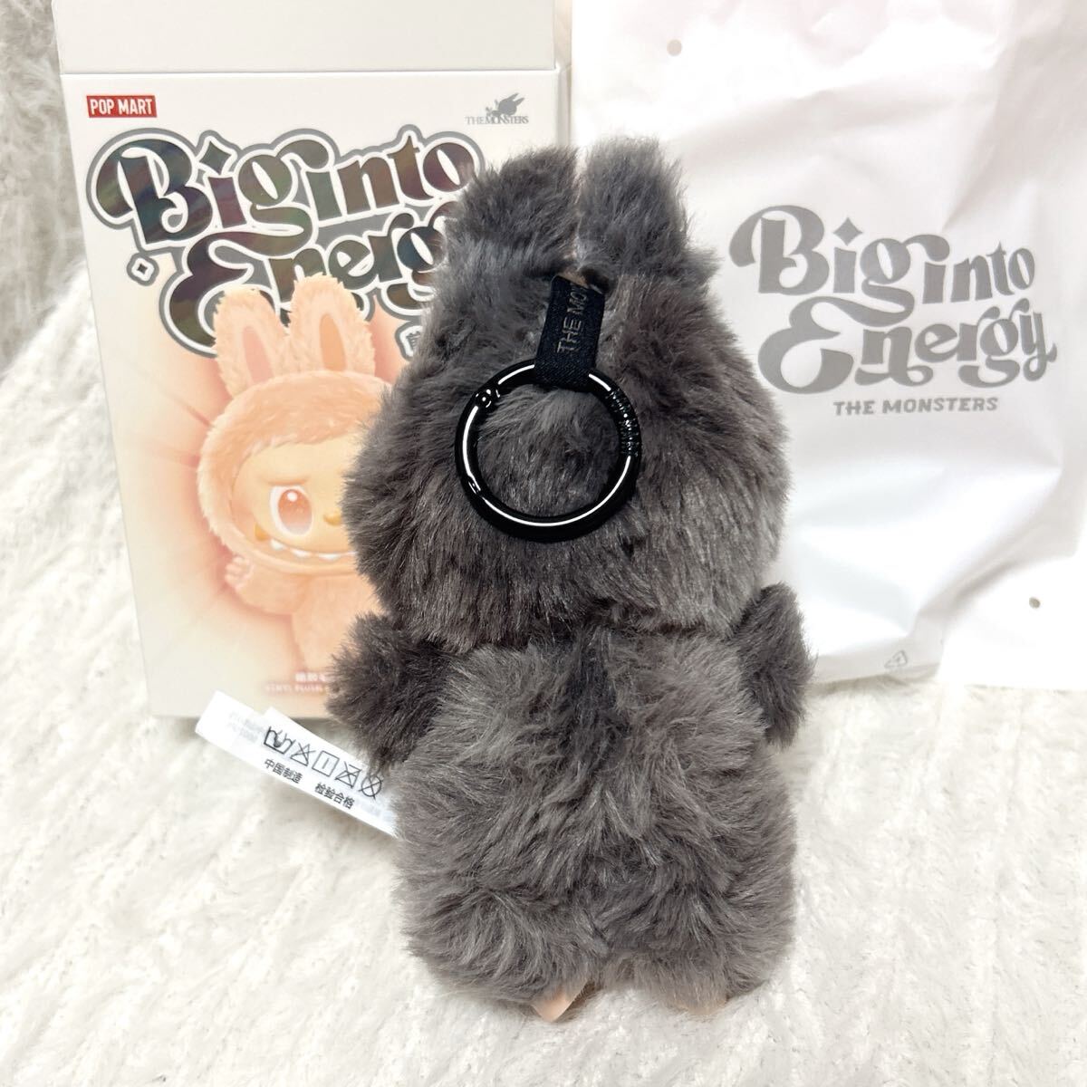 正規品】POPMART BigintoEnergy【シークレット ID】ラブブ ぬいぐるみ