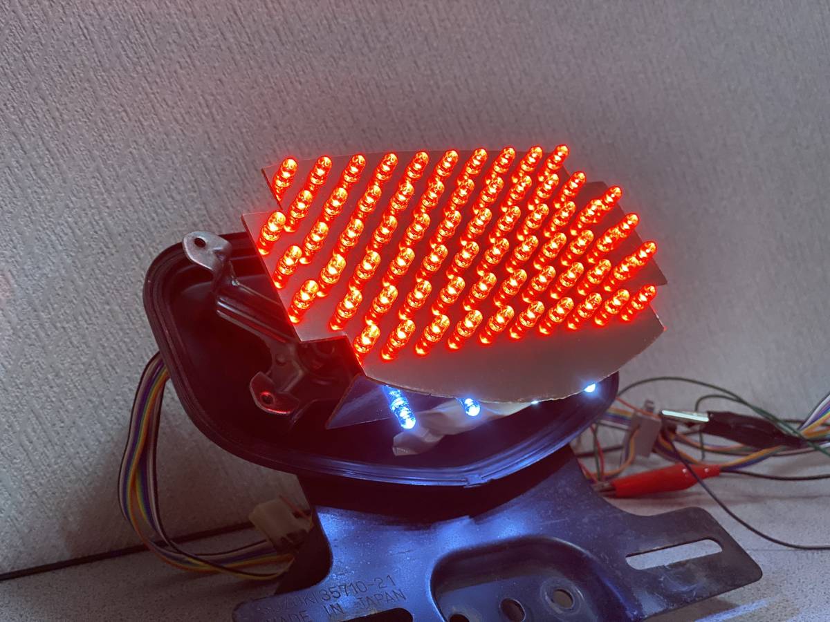 キット込、流星変更GS400/425☆テールランプLEDユニット☆超爆光66発