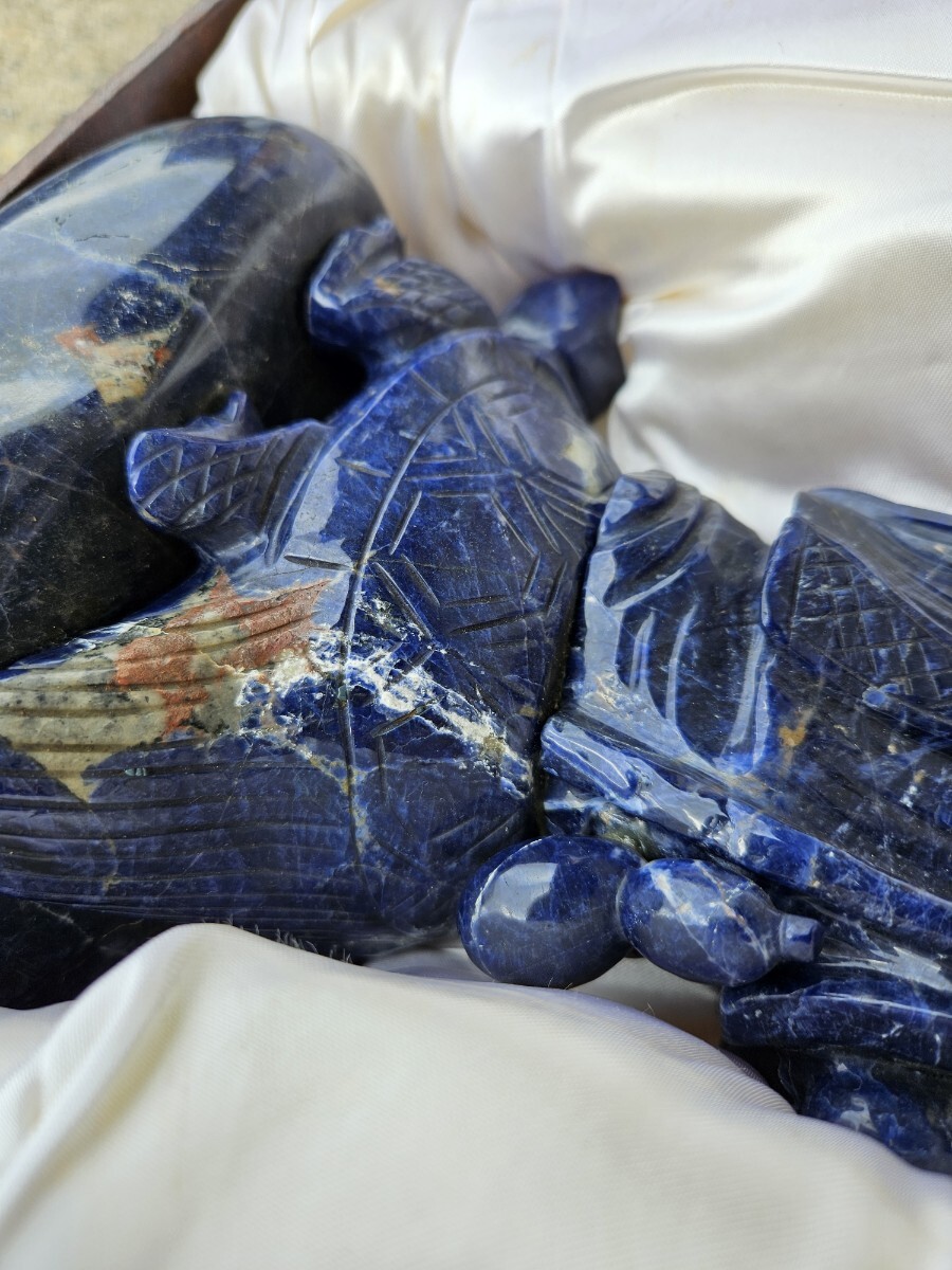 甲州水晶貴石細工 天然石の七福神 作家物 仏像 7体セット 希少 伝統工芸