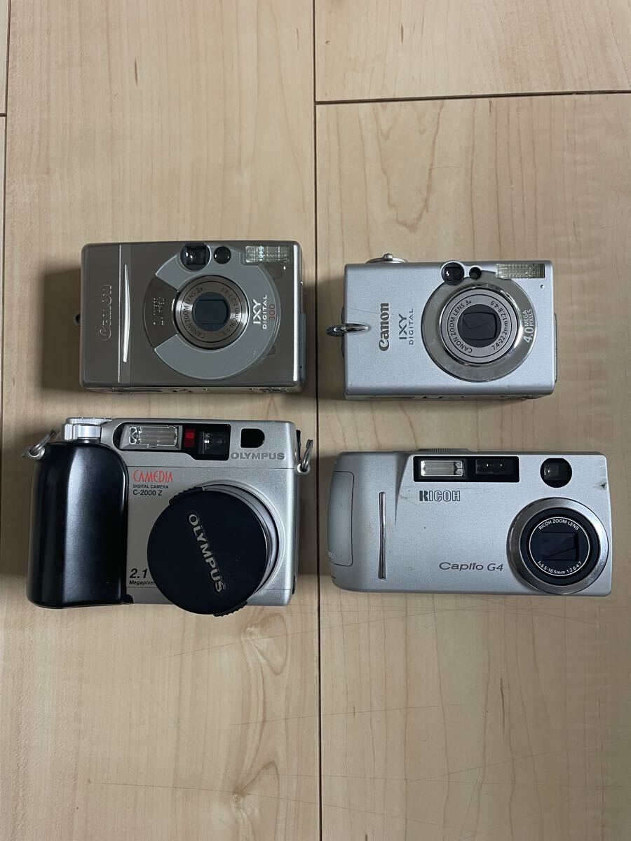 ジャンク】デジタルカメラ・まとめて14台セット Canon/Sony/Olympus