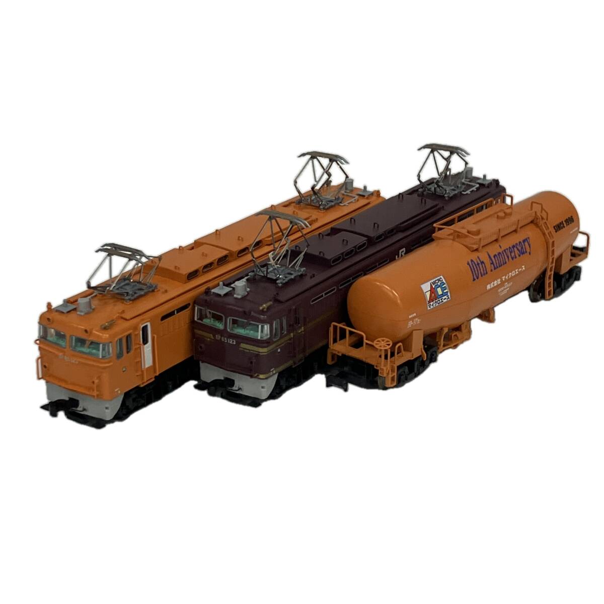 マイクロエース10周年記念商品 EF65-123・123 新旧塗装 (3両セット