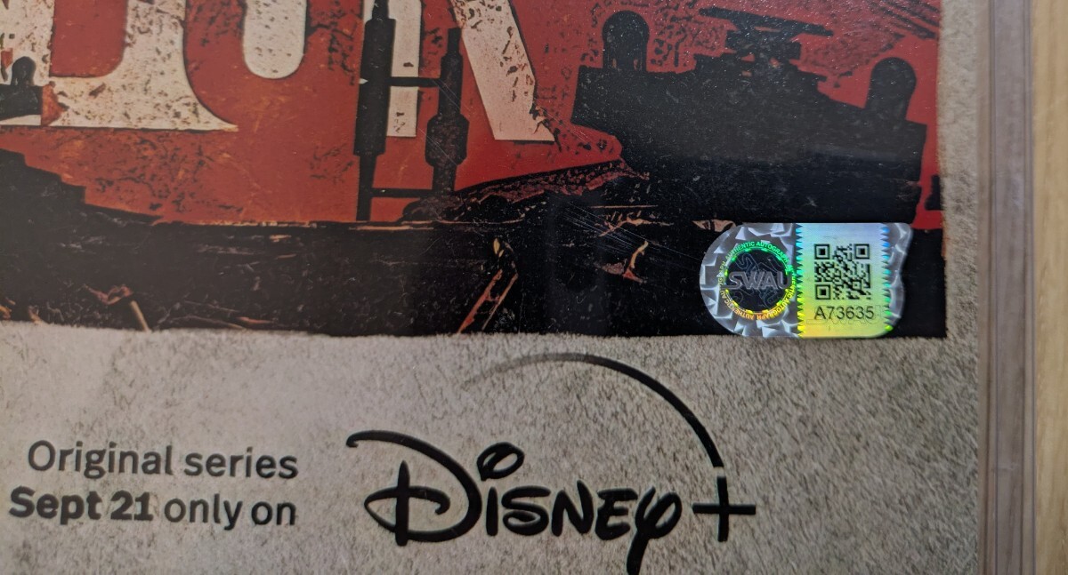 サインディエゴ・ルナ SWAUサイン会 ディエゴ・ルナ直筆サインポスター