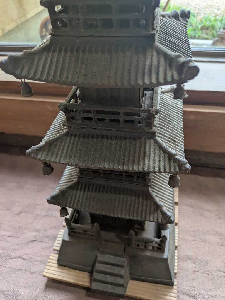 鉄製 五重塔 インテリア装飾 約80cm 2025年最新Yahoo!オークション