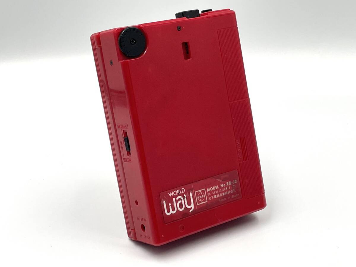 ナショナル RQ-J2 WORLD WAY 通電確認 ウォークマン ジャンク品
